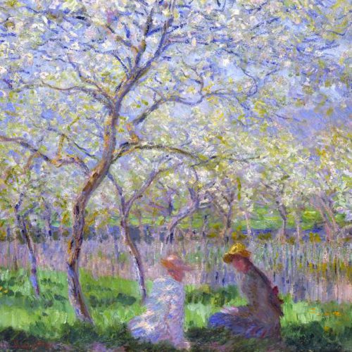 Springtime by Claude Monet, painted in 1886